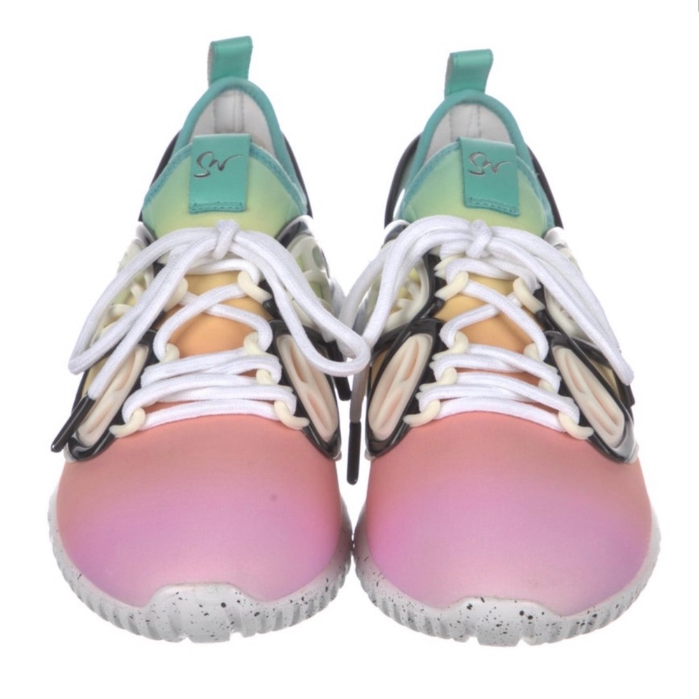 Sophia Webster Gradient Athletic Sneakers sz 40